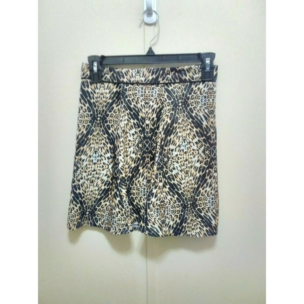 Wren Spotted Animal Print Leopard Cheetah Mini Skirt Neiman Marcus S New